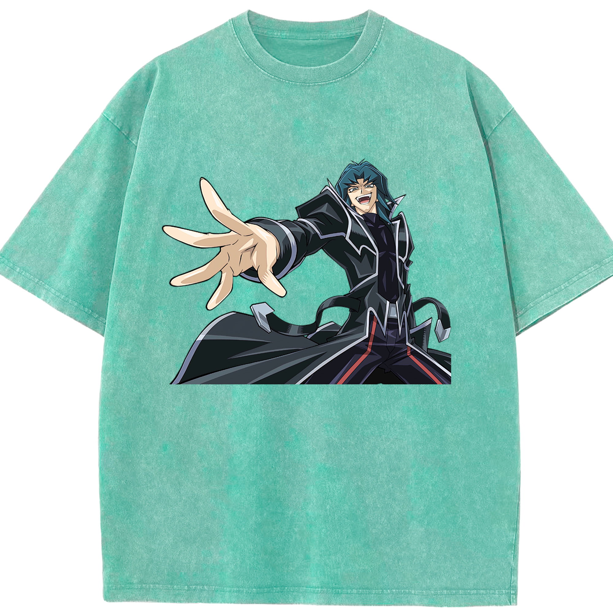 （画像用） 遊☆戯☆王 Yu-Gi-Oh! 綿100% ヴィンテージ風 半袖Tシャツ（フロントプリント）